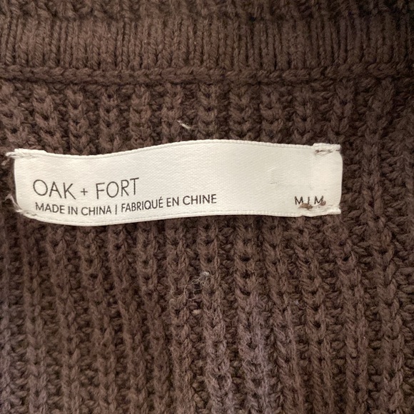 Oak + Fort cropped sweater - Picture 4 of 4